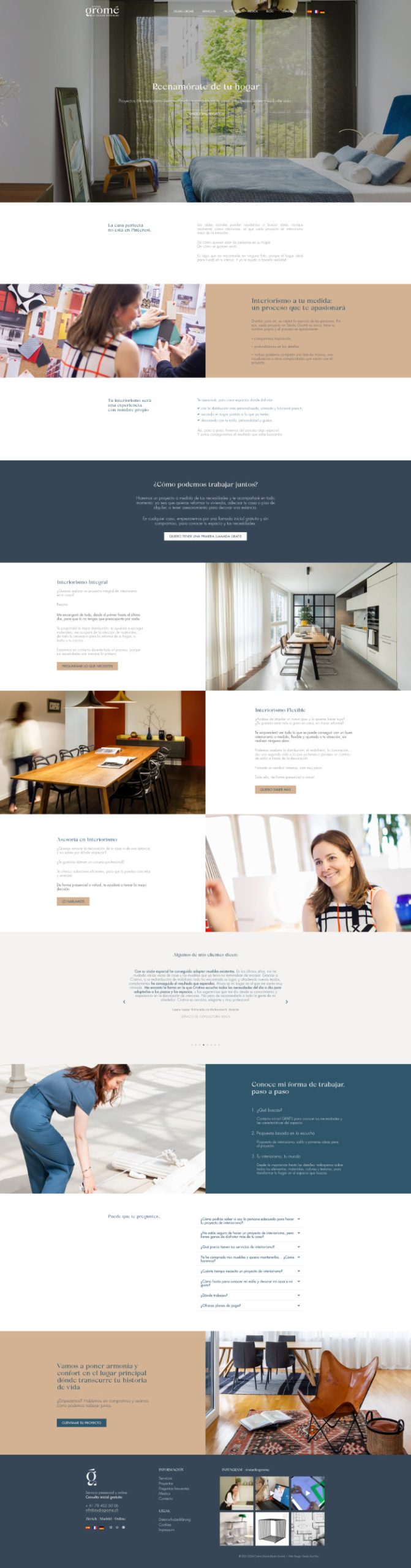 Diseño Web Estratégico Eva Gías_Cristina Gromé_studiogrome_2